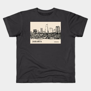 Jakarta - Indonesia Kids T-Shirt